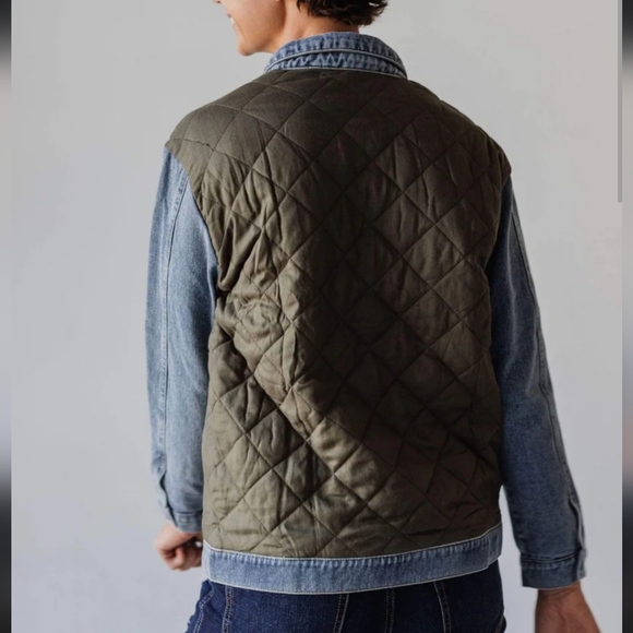Jean Quilted Jacket - Picture 2 of 2